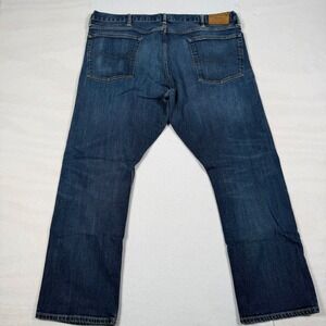Polo Ralph Lauren Elliot Stretch Slim Straight Jeans Mens 42x30 Blue Denim